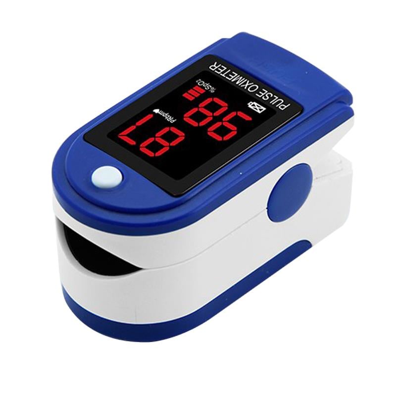 PULSE PARMAK TİPİ PİLLİ OKSİMETRE OKSİJEN NABIZ ÖLÇER