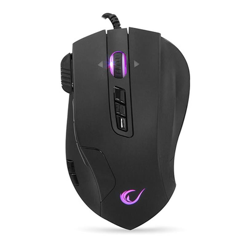 RAMPAGE BLAZEFURY SMX-R37 USB 16400 DPI SİYAH 14 TUŞLU GAMING MOUSE