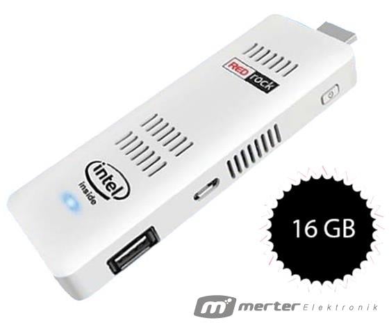 REDROCK PST216 2GB RAM 16GB HDD WIN 8.1 HDMI STICK BİLGİSAYAR