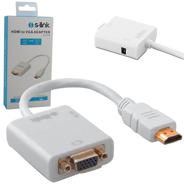 S-LINK SL-HV56 HDMI TO VGA ÇEVİRİCİ