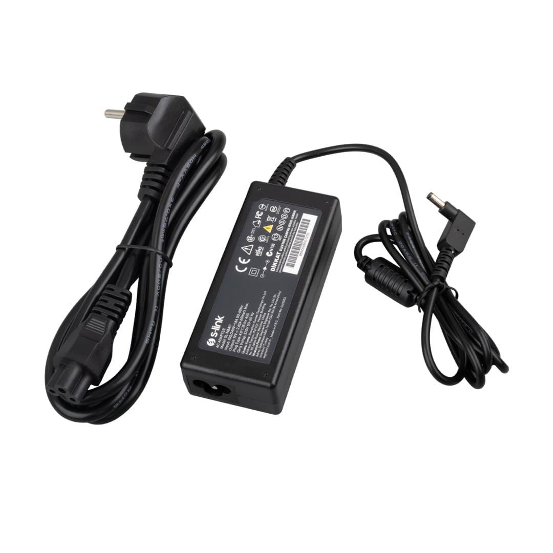 S-LINK SL-NBA11 19 VOLT 3.42 AMPER 65 WATT 4.0X1.35MM UÇLU ASUS ULTRABOOK ADAPTÖR