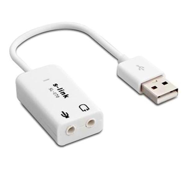 S-LINK SL-U70 7.1 USB 2.0 KABLOLU SES KARTI ADAPTÖRÜ