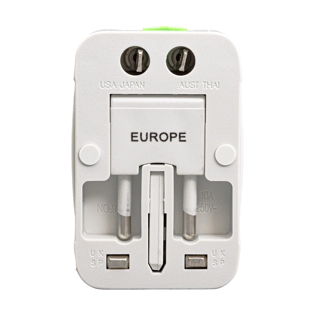 S-LINK SLX-WTA03 UNIVERSAL ÇOKLU PRİZ ÇEVİRİCİ SEYAHAT ADAPTÖR (125V-250V-6A-13A)