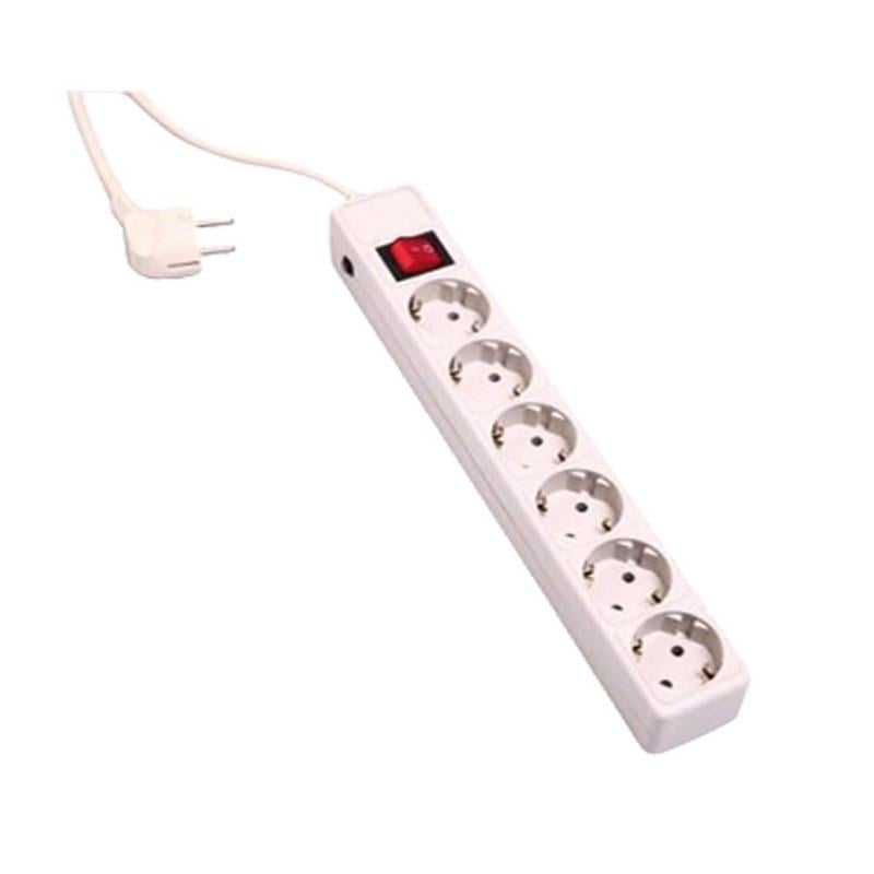 S-LINK SPGI5+1-B-10B 6LI 3 METRE KABLOLU AKIM KORUMALI PRİZ