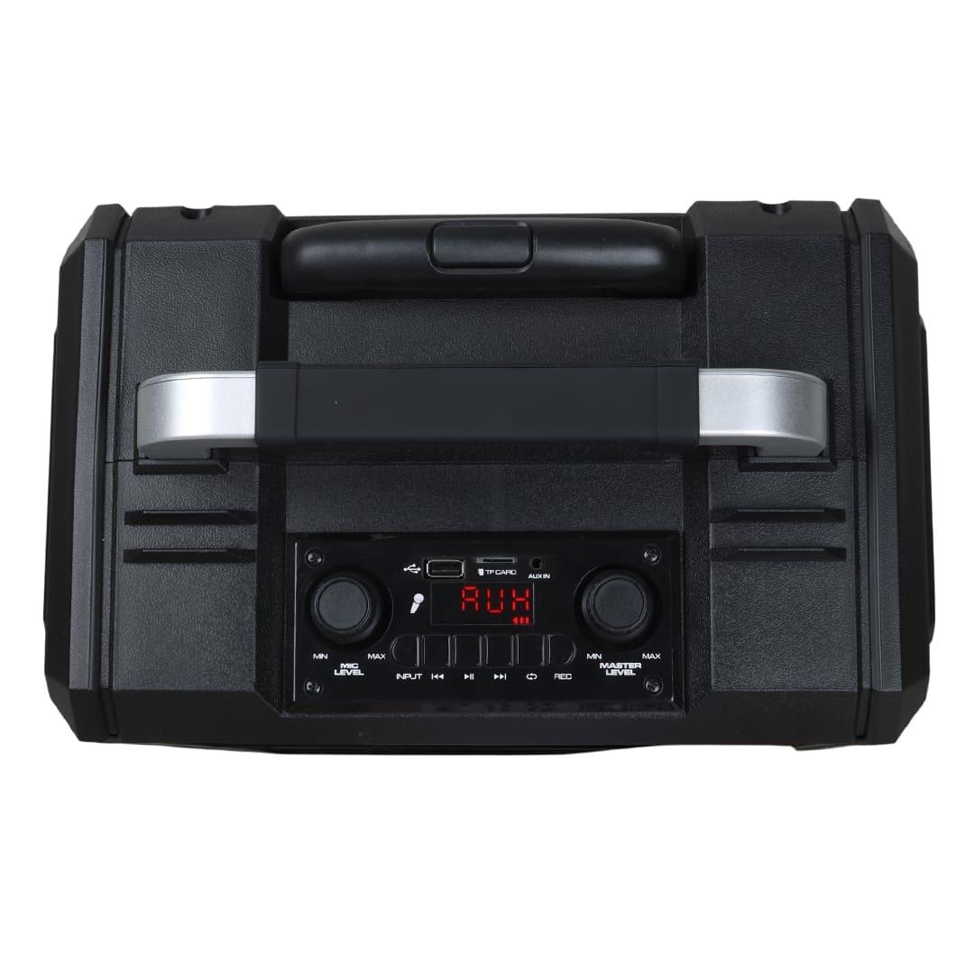 Shile SL-2017 50 Watt Taşınabilir Seyyar Aktif Amfi Hoparlör Kablosuz EL + Yaka Mikrofonlu USB+SD+BT Kumandalı Fiyatı - Merter Elektronik