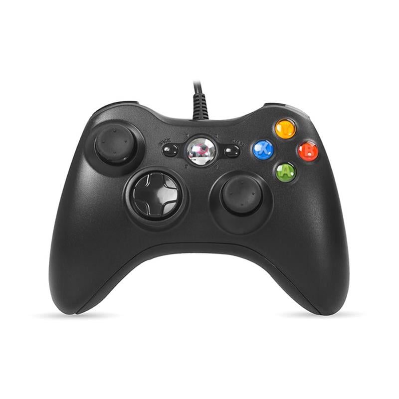 SNOPY RAMPAGE SG-R360 SİYAH XBOX-360 VE USB PC DESTEKLİ 2.20M KABLOLU GAMING OYUNCU KONSOLU JOYPAD