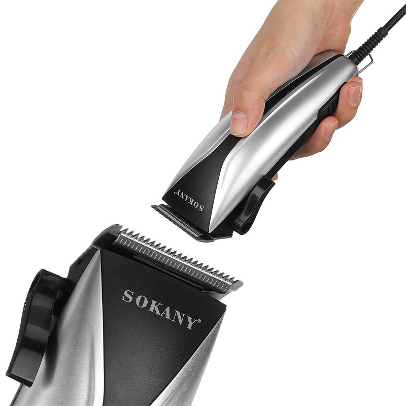 SOKANY SK-746 SAÇ SAKAL ERKEK BAKIM KİTİ (TIRAŞ MAKİNESİ*4 BAŞLIK*MAKAS*TARAK)