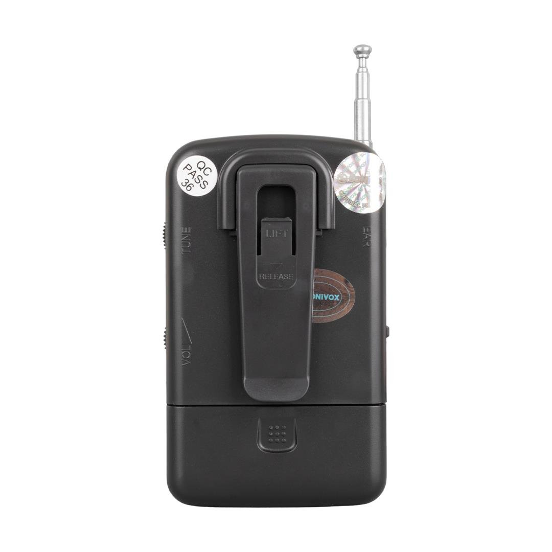 SONIVOX VS-R104 SİYAH RENK CEP TİPİ ANALOG FM RADYO