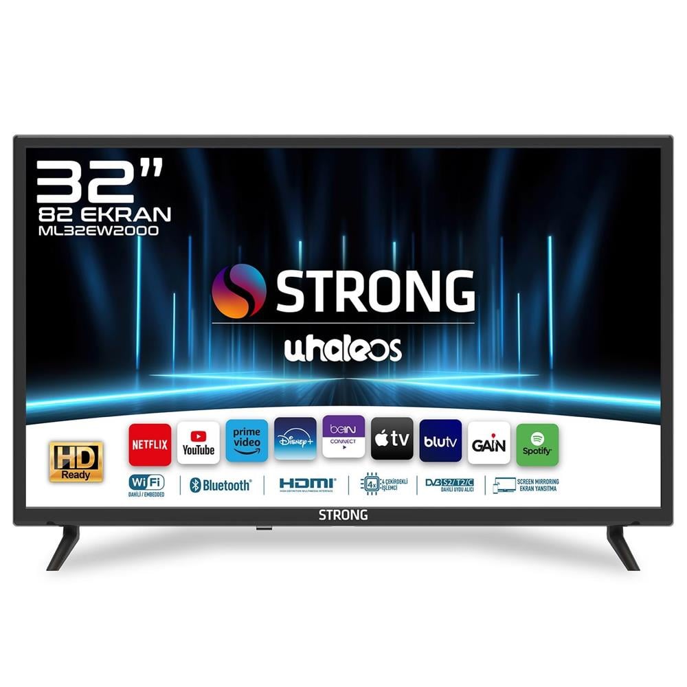 STRONG ML32EW2000 32'' 82 EKRAN UYDU ALICILI FULL HD READY ANDROİD SMART LED TV