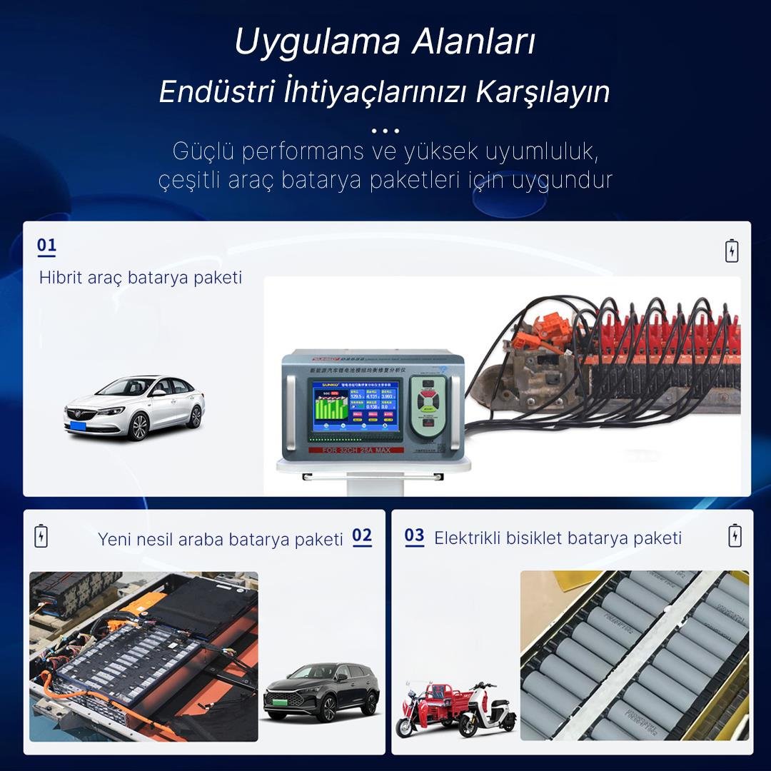 SUNNKO D2532 PİL DENGELEME MAKİNESİ Fiyatı - Merter Elektronik