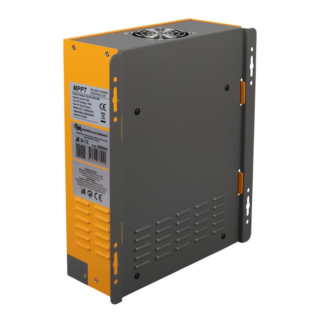 SUNSOLAR MPK60 12-24-48 VOLT 50 AMPER MPPT SOLAR ŞARJ KONTROL CİHAZI Fiyatı - Merter Elektronik