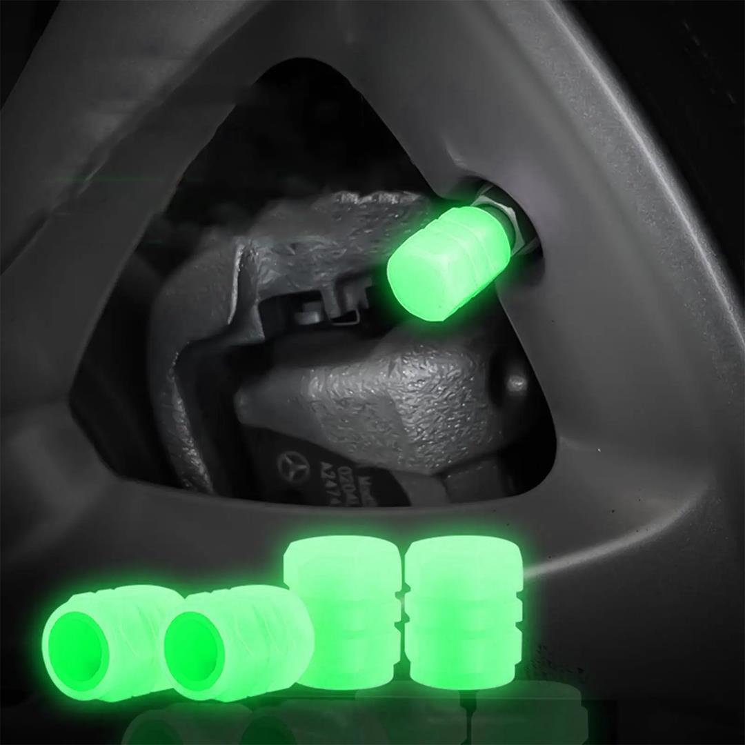 SUNUP SN-21012 FOSFORLU ARAÇ MOTOSİKLET BİSİKLET LASTİK SİBOP KAPAĞI (50Lİ PAKET FİYATI)