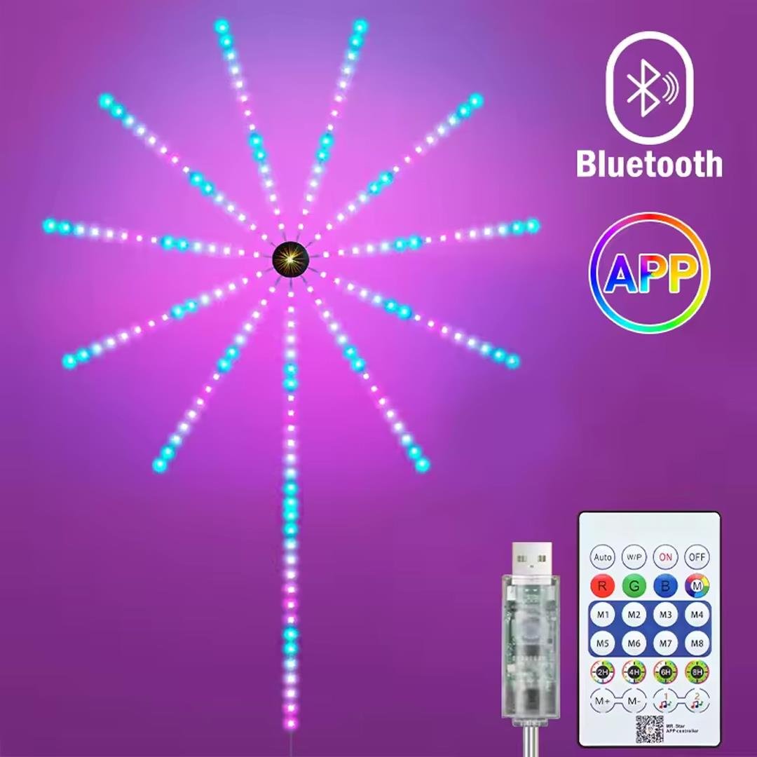 Sunup RGB LED’li Işıklı Ses Kontrüllü Havai Fişek Cihazı Fiyatı - Merter Elektronik