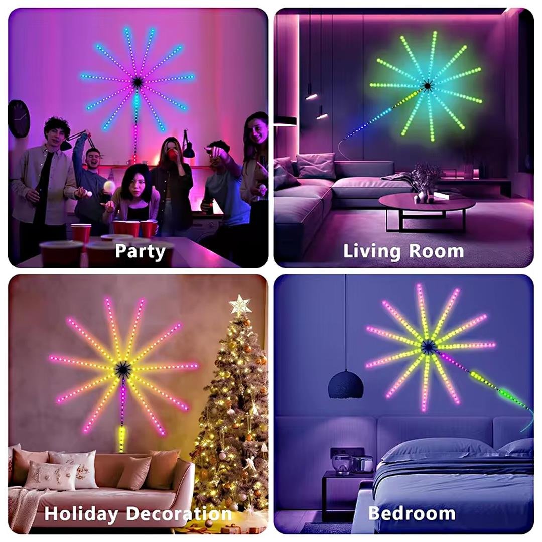 Sunup RGB LED’li Işıklı Ses Kontrüllü Havai Fişek Cihazı Fiyatı - Merter Elektronik