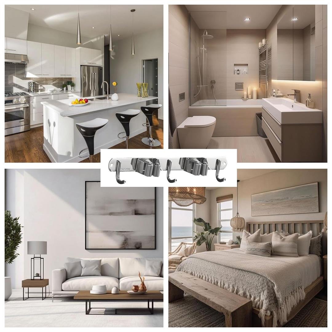 Sunup SN-26350 Dört Kancalı ÜÇ Klipsli Askılık Fiyatı - Merter Elektronik