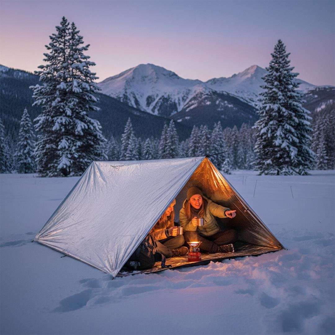 SUNUP SN-29181 SOĞUK VE SICAK TUTAN ÇİFT TARAFLI GÜMÜŞ ACİL DURUM BATTANİYESİ Fiyatı - Merter Elektronik