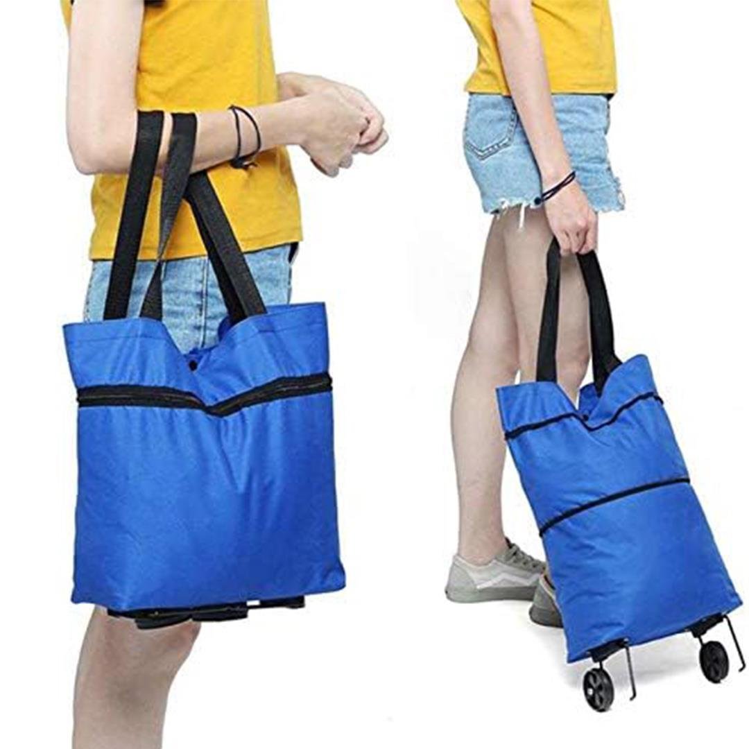 Sunup Tekerlekli Katlanabilir Pratik Pazar Çantası Fiyatı - Merter Elektronik