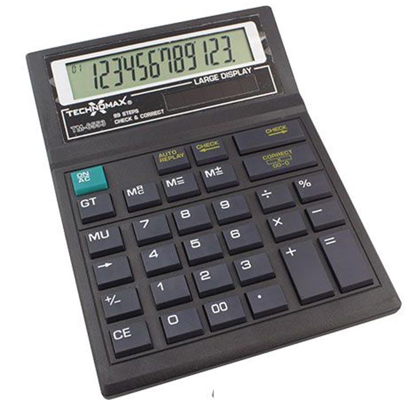 TECHNOMAX TM-6553 12 HANELİ HESAP MAKİNESİ