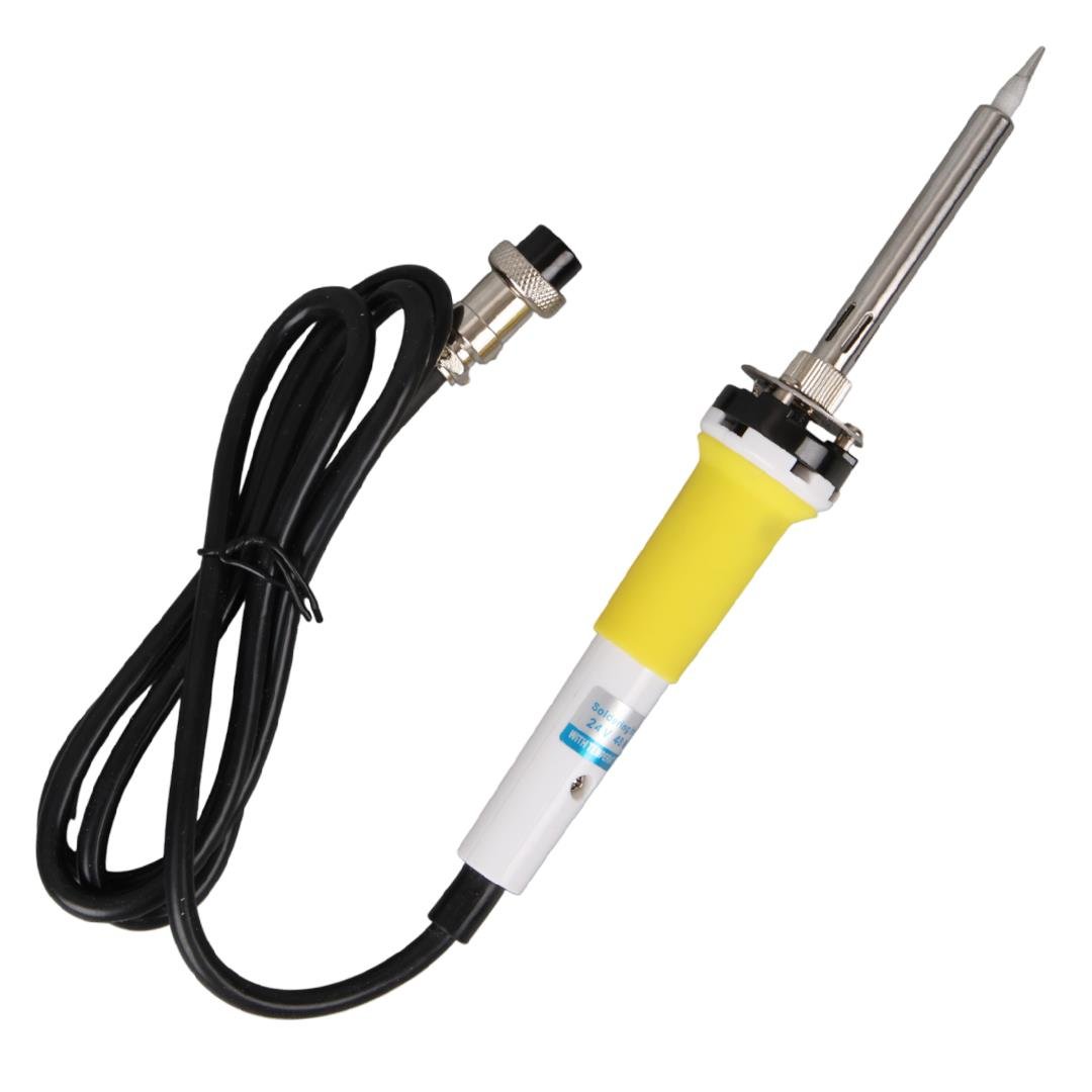 Tenon ZE-6190 ZD-931 ZD-929C 24 Volt 48 Watt 5 Pinli Sık Beşli Fişli Yedek Havya Sapı 110Cm Kablo Fiyatı - Merter Elektronik