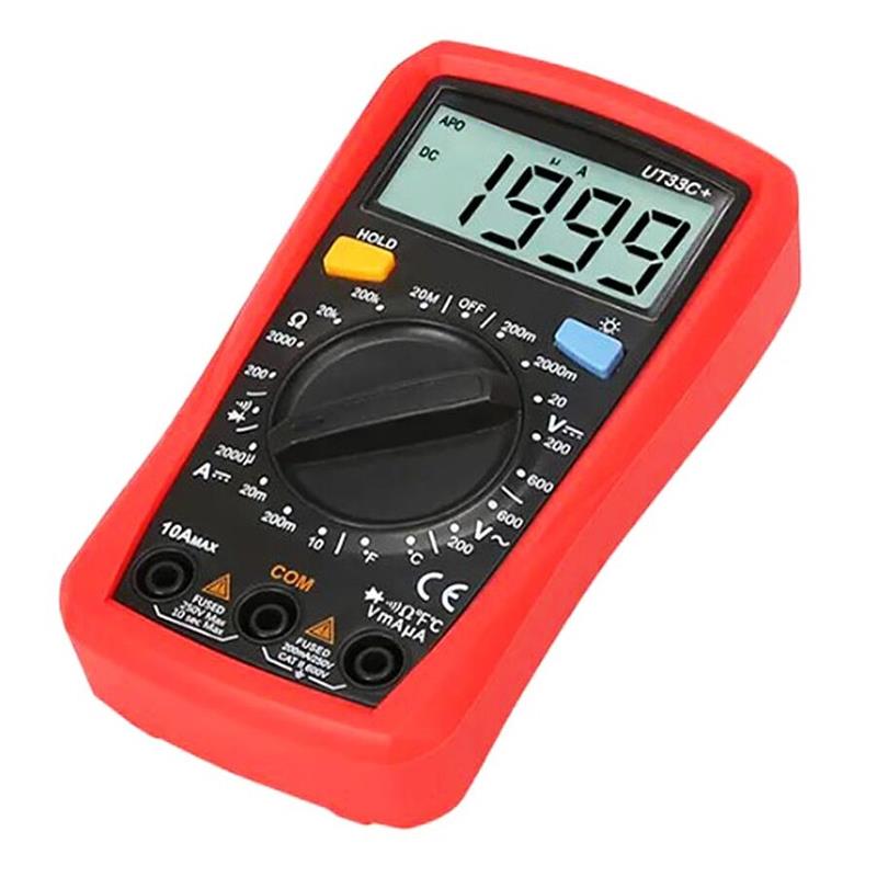 UNİ-T UT-33C+ DİJİTAL MULTİMETRE ÖLÇÜ ALETİ