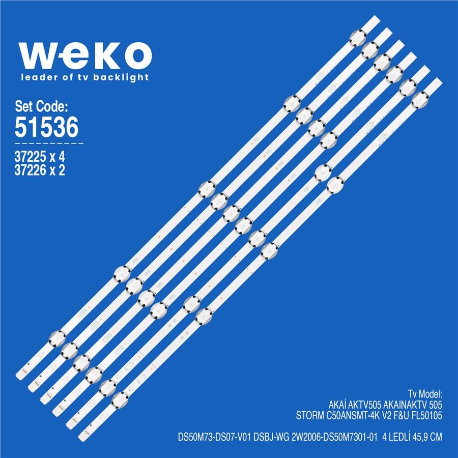 Vestel 50FD7300 50'' 6 Adet Tv Led Bar Fiyatı - Merter Elektronik