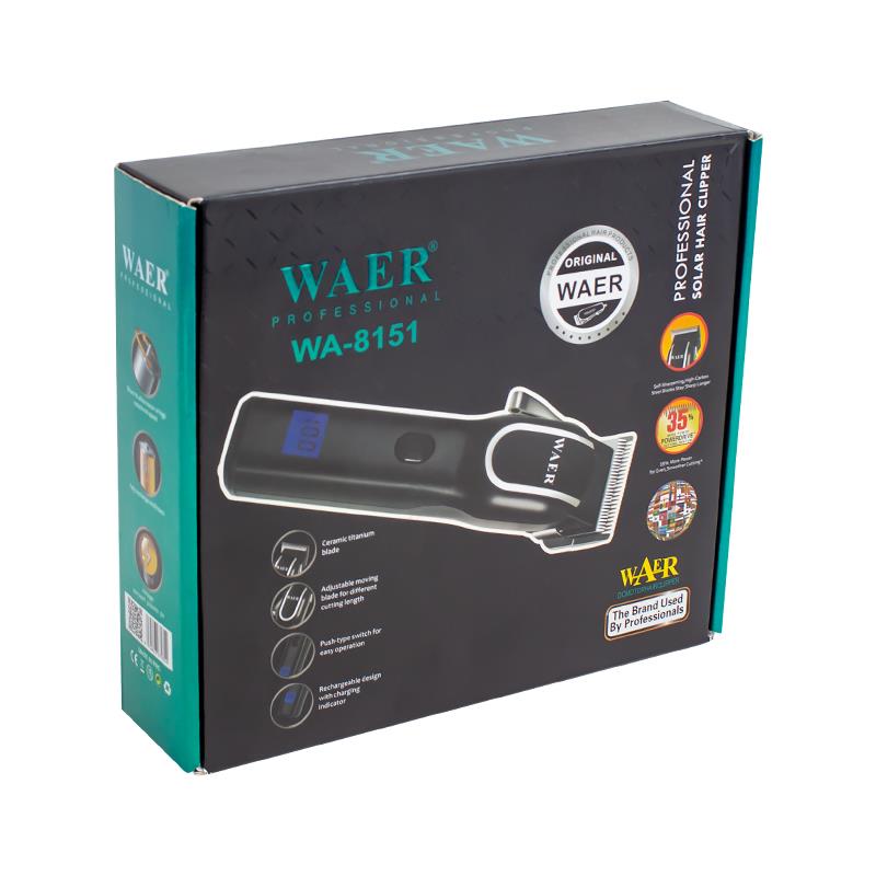 WAER WA-8151 PROFESYONEL 4 KILAVUZ TARAK SAÇ SAKAL TIRAŞ MAKİNESİ