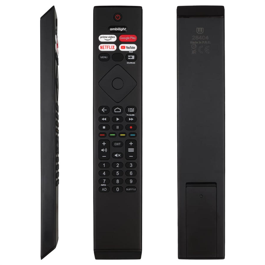 WEKO KL PH-V12 PHILIPS NETFLIX-PRIME VIDEO-YOUTUBE TUŞLU SES KOMUTSUZ LCD-LED TV KUMAND Fiyatı - Merter Elektronik