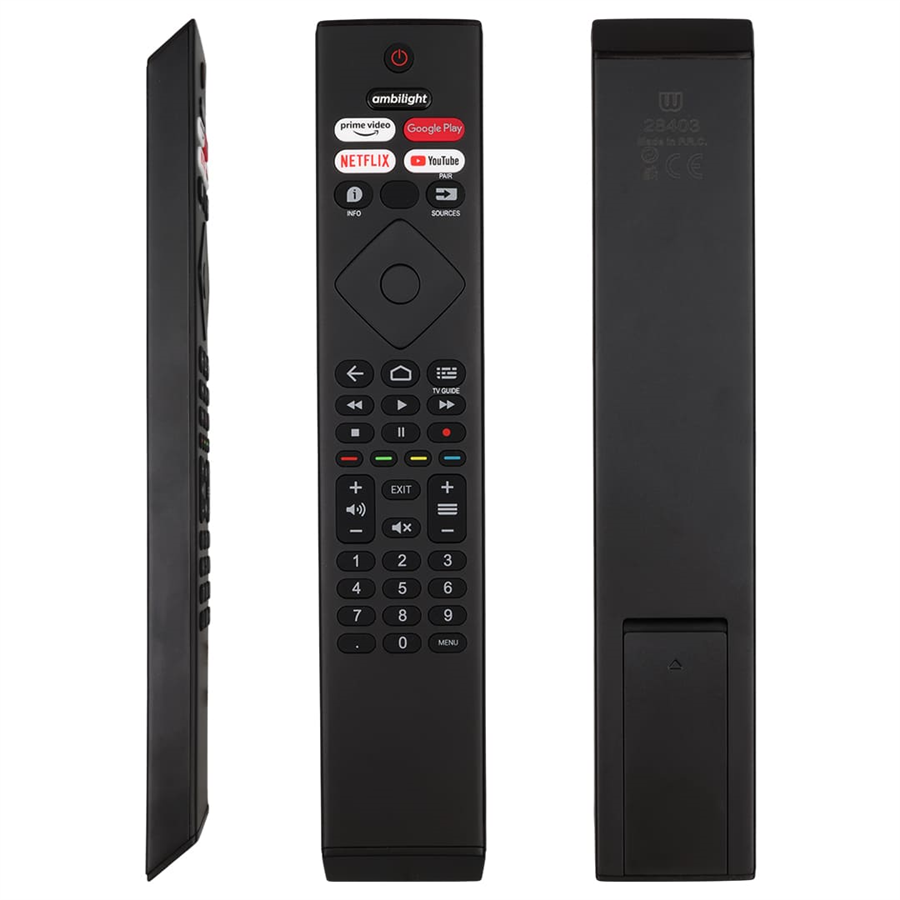 WEKO PH-V13 PHILIPS NETFLIX-PRIME VIDEO-YOUTUBE TUŞLU SES KOMUTSUZ LCD-LED TV KUMANDA Fiyatı - Merter Elektronik