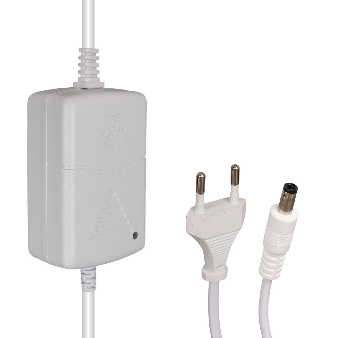 WEKO TOTTOLET 1200 12 VOLT - 3.2 AMPER 5.5*2.5 UÇLU YERLİ ÜRETİM PLASTİK KASA BEYAZ MASAÜSTÜ ADAPTÖR Fiyatı - Merter Elektronik