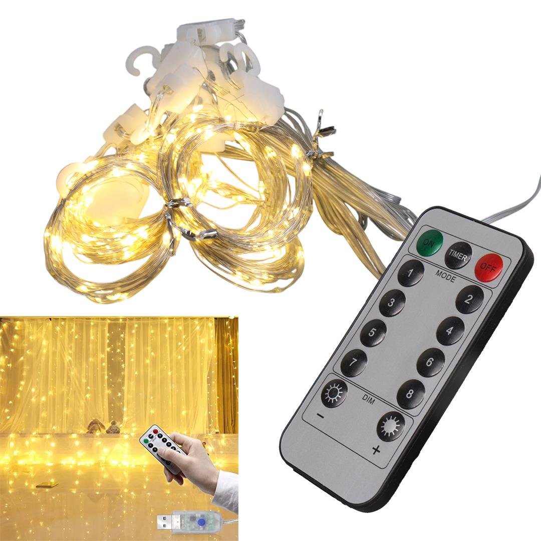 WINNBOSS EKL-11 3X3 300 LEDLİ PERİ LED MOTİFLİ PERDE LED