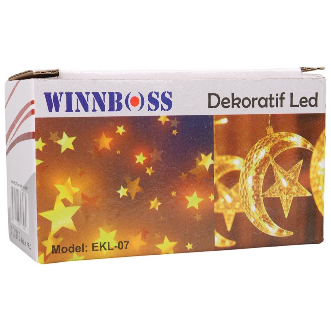 WINNBOSS WN-1181 5 METRE 20 LEDLİ DEKOR AY YILDIZ GÜNIŞIĞI LED (EKL-07)