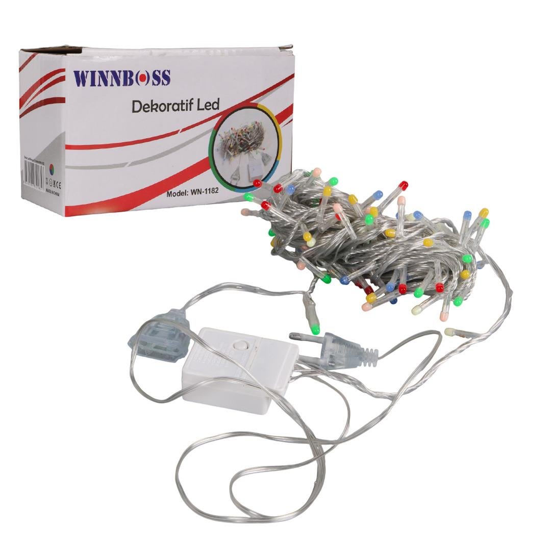 WINNBOSS WN-1182 RGB RENKLİ 10 METRE DEKOR LED YILBAŞI IŞIĞI