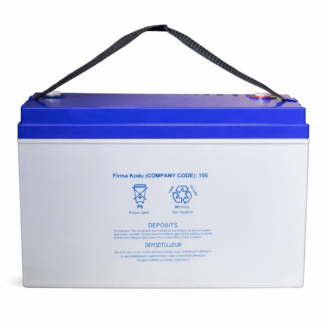 Yokohama YH-26919 12V 100Ah Tam Bakımsız Deep Cycle Jel Akü (330x172x218mm) Fiyatı - Merter Elektronik