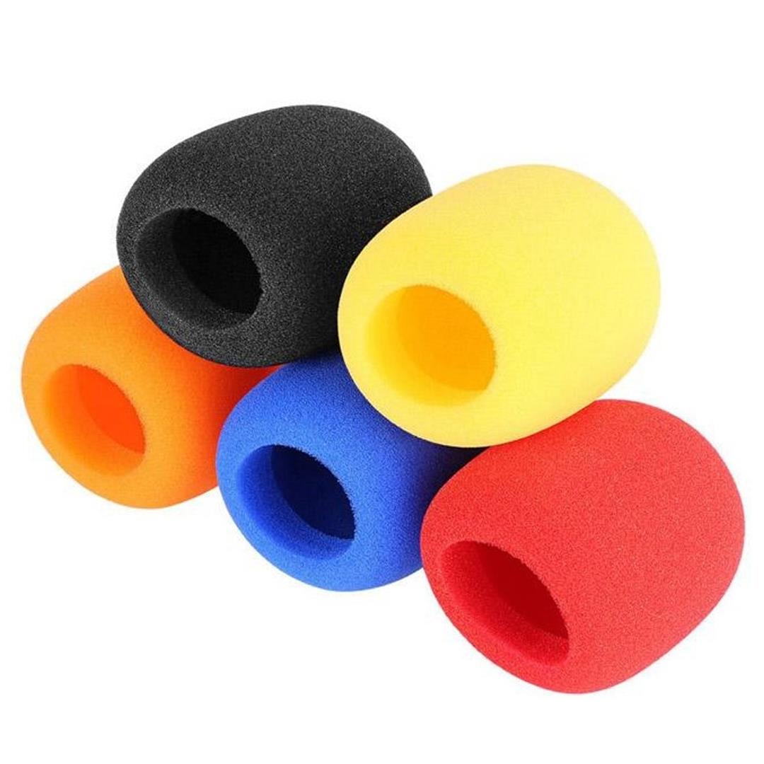 ZENGER ZE-7130 EL MİKROFON SÜNGERİ 5'Lİ PAKET 5 RENK STANDART (SARI-TURUNCU-KIRMIZI-MAVİ-SİYAH)