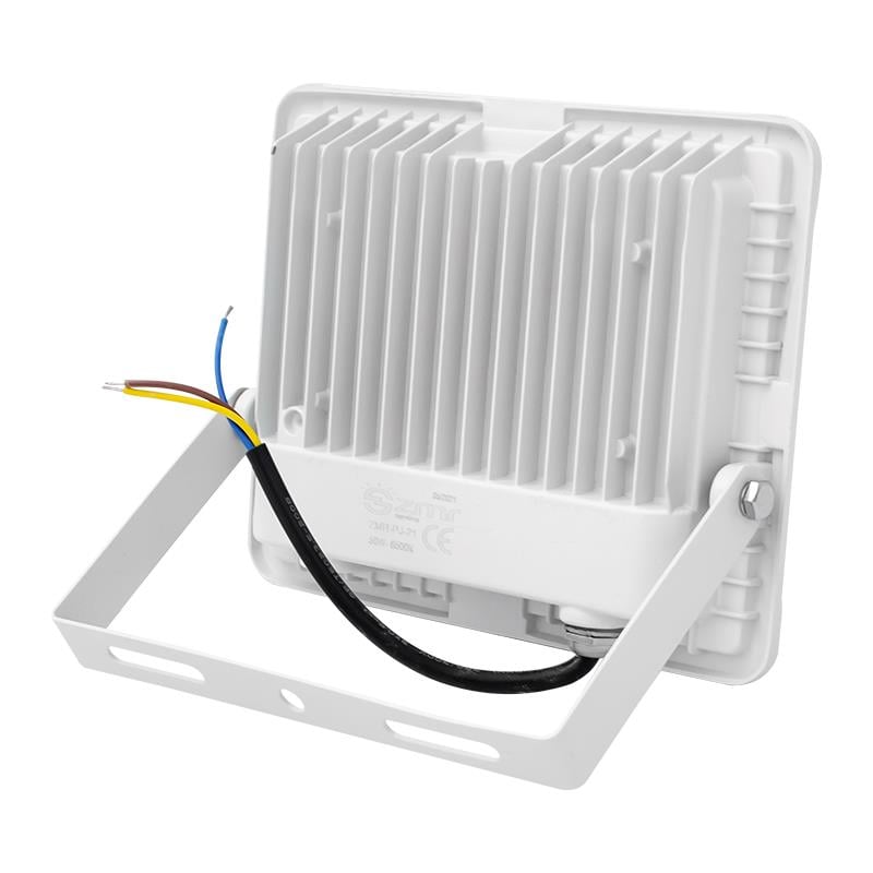 ZMR 50 WATT - 220 VOLT 6500K IP66 150* IŞIK AÇISI DRIVERSIZ BEYAZ SLİM KASA LED PROJEKTÖR
