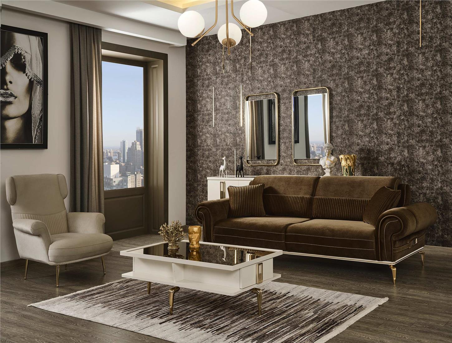 Duru Koltuk Takımı 3+3+1