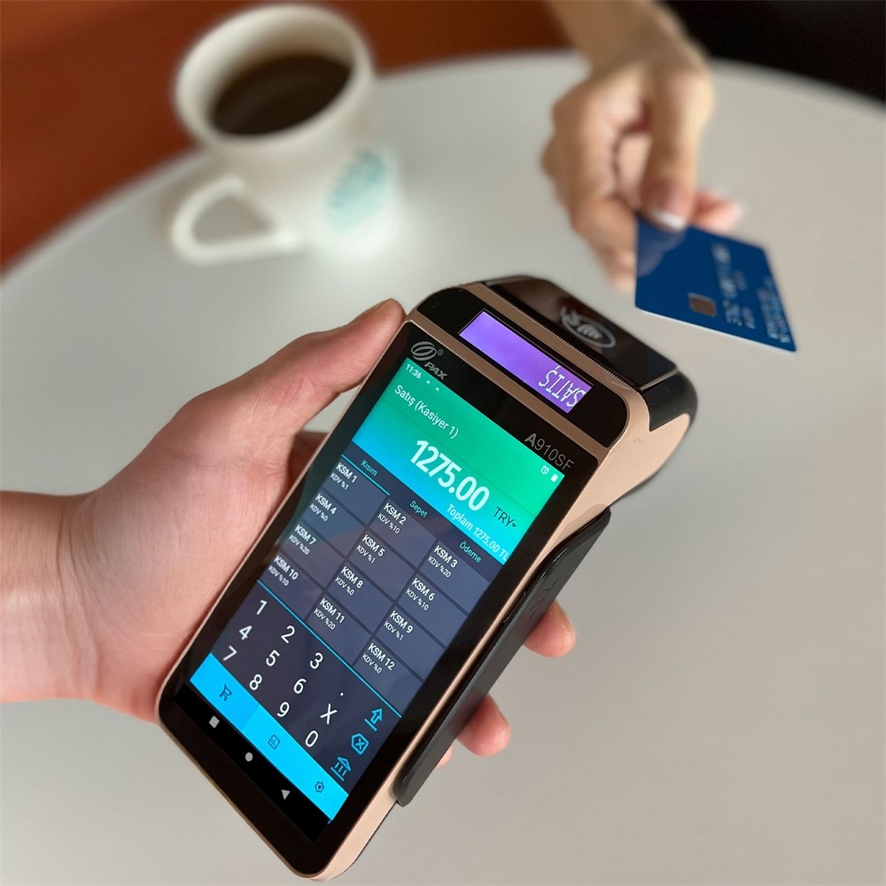 PAX A910SF Android YazarkasaPOS