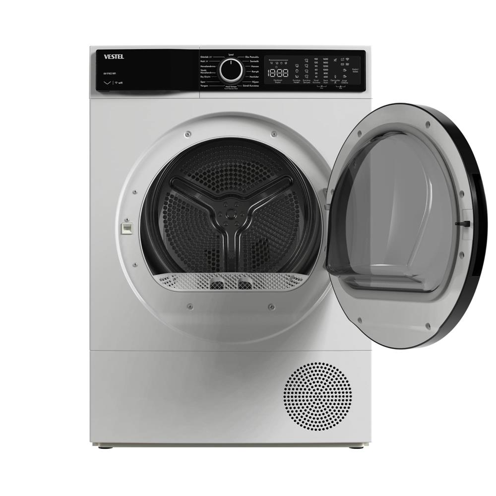 Vestel 2'li Beyaz Eşya Seti (CMI 97402 Çamaşır + KM 97402 Kurutma)