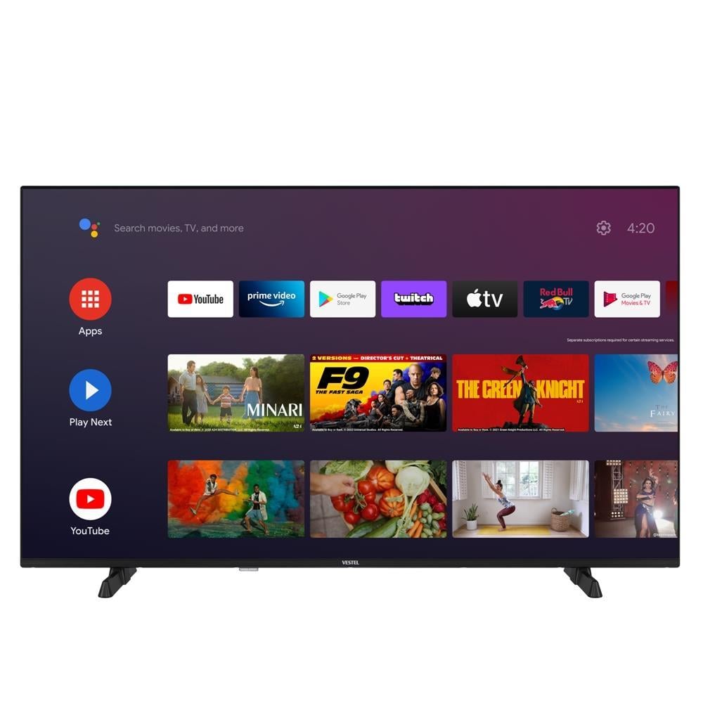 Vestel 50UA9740 50 inç 126 Ekran 4K Smart Android TV