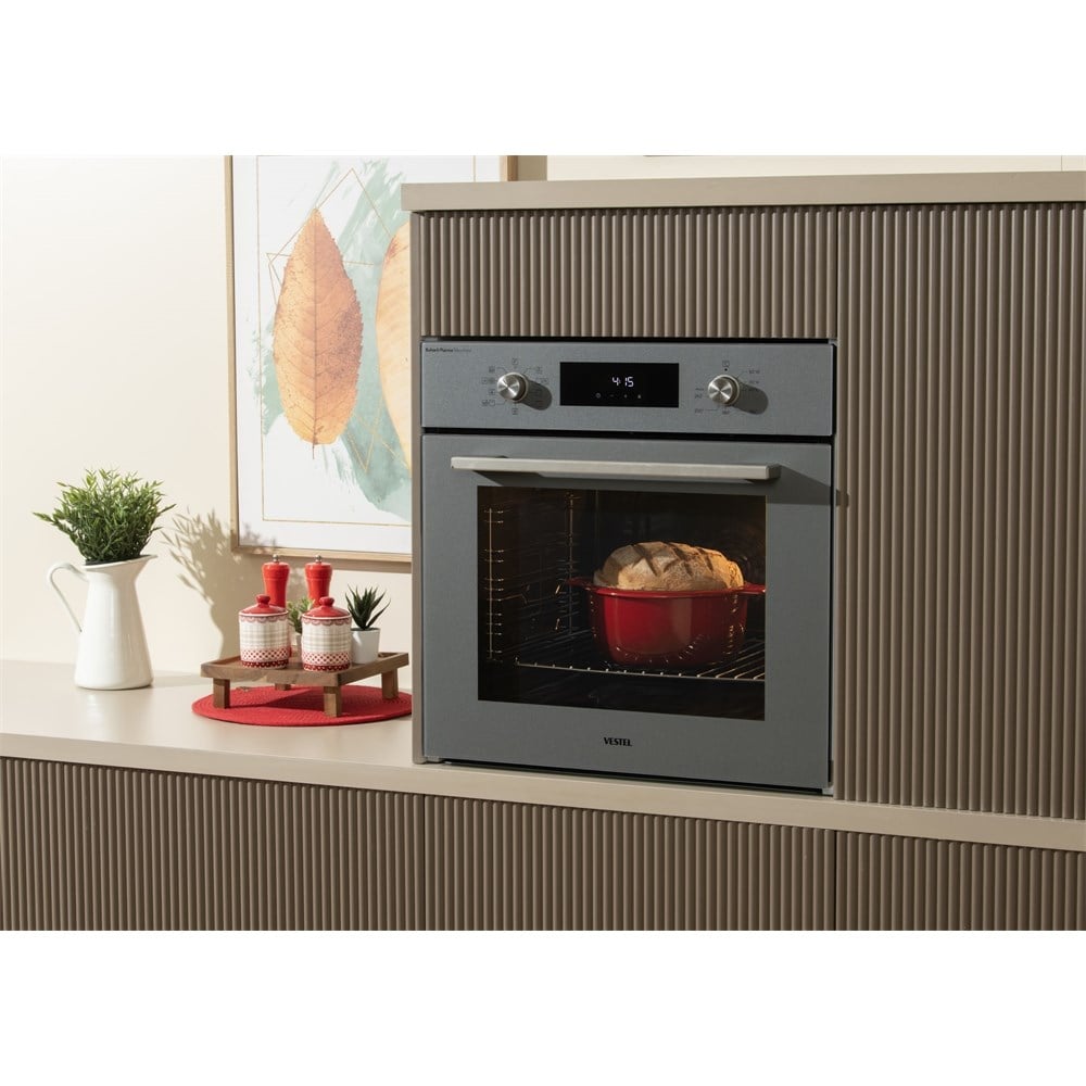 Vestel AF-7841 G Ankastre Fırın - Gri