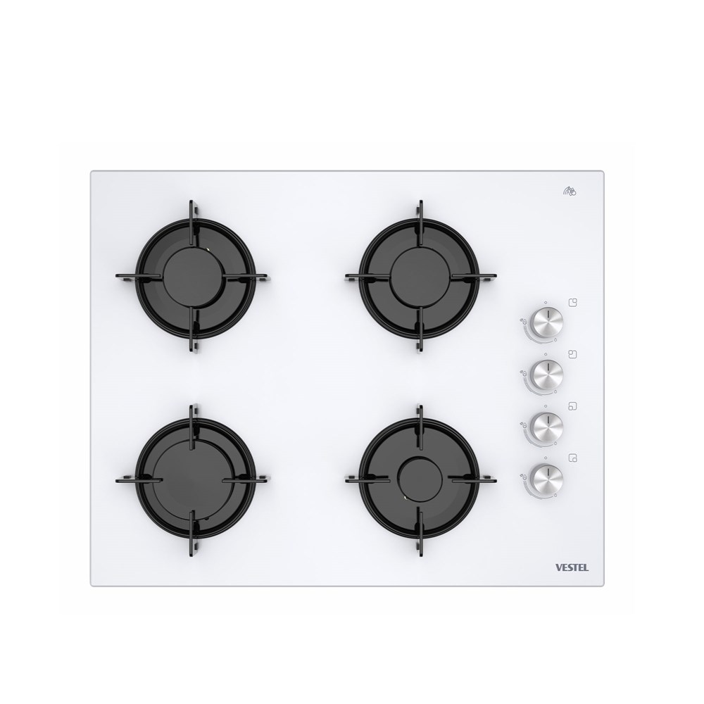 Vestel AO-651041 B DG 65 cm 4 Gözü Gazlı Ankastre Ocak