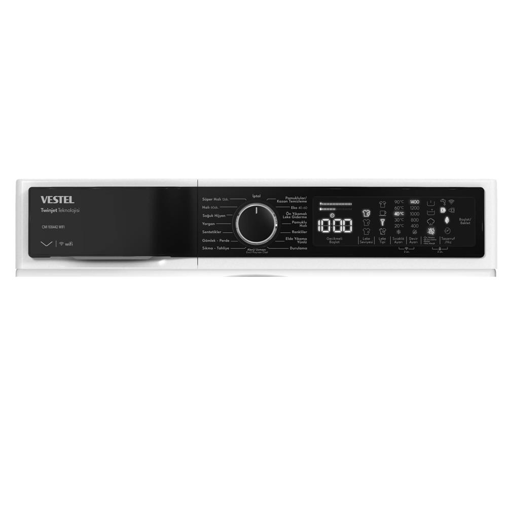 Vestel CMI 108442 WIFI 10 Kg 1400 Devir Çamaşır Makinesi