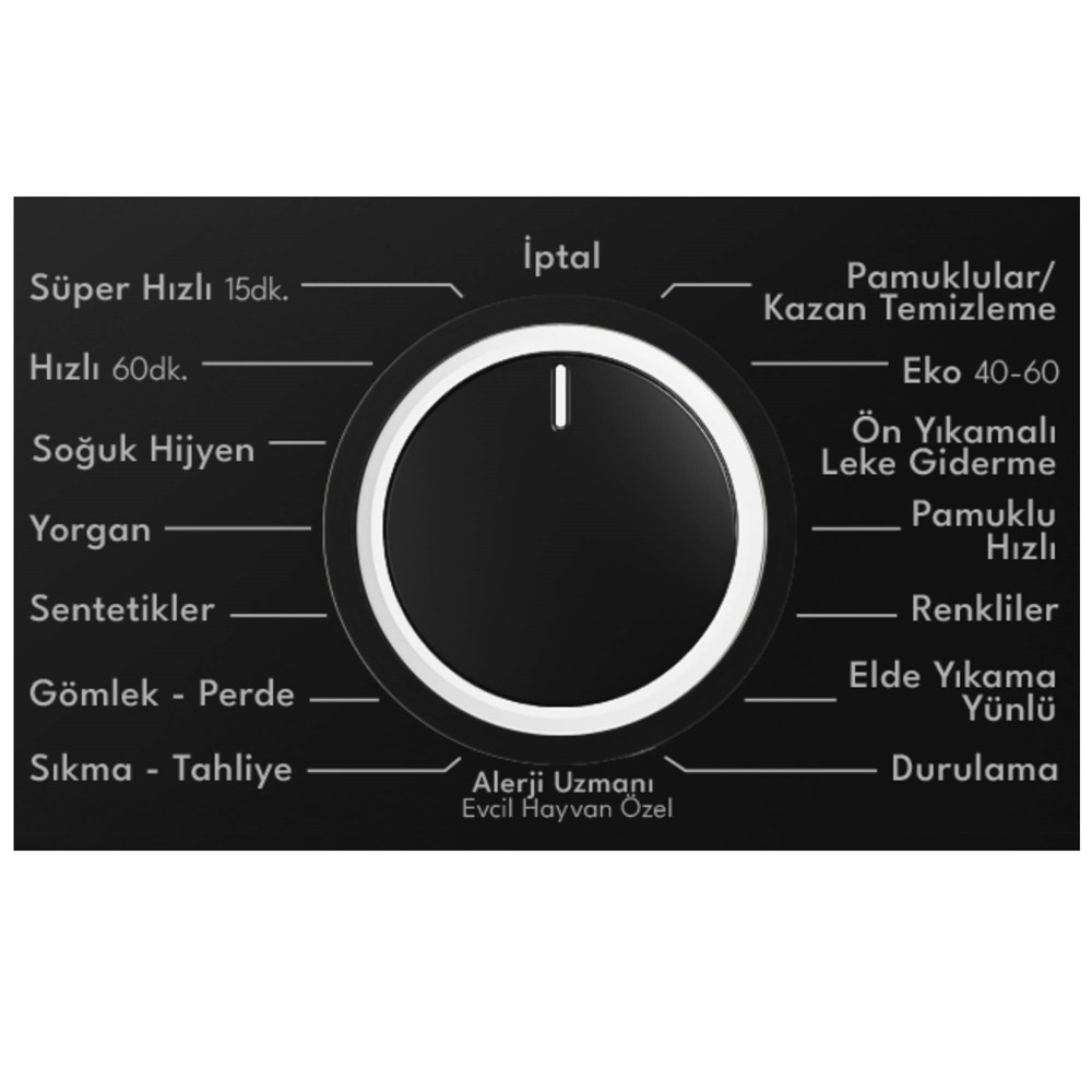 Vestel CMI 128442 WIFI 12 Kg 1400 Devir Çamaşır Makinesi