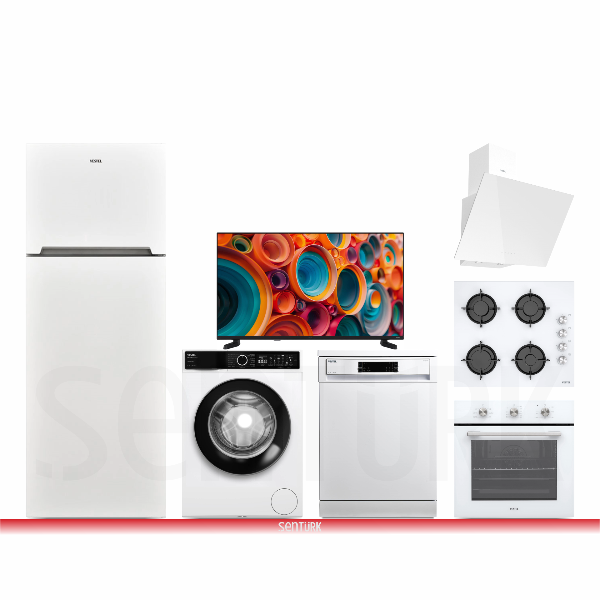 Vestel ''İlk Evim'' Beyaz Eşya Seti Çeyiz Paketi