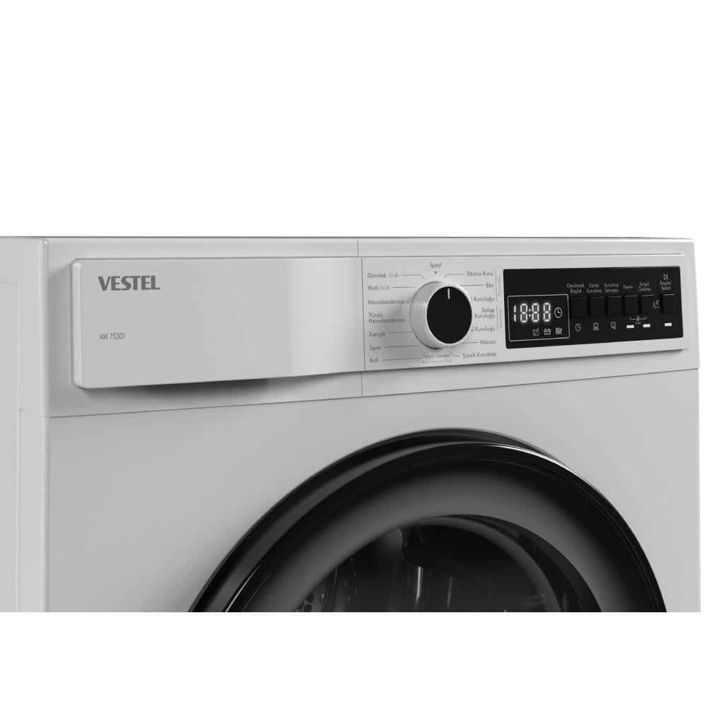 Vestel KM 75301 7 Kg Kurutma Makinesi