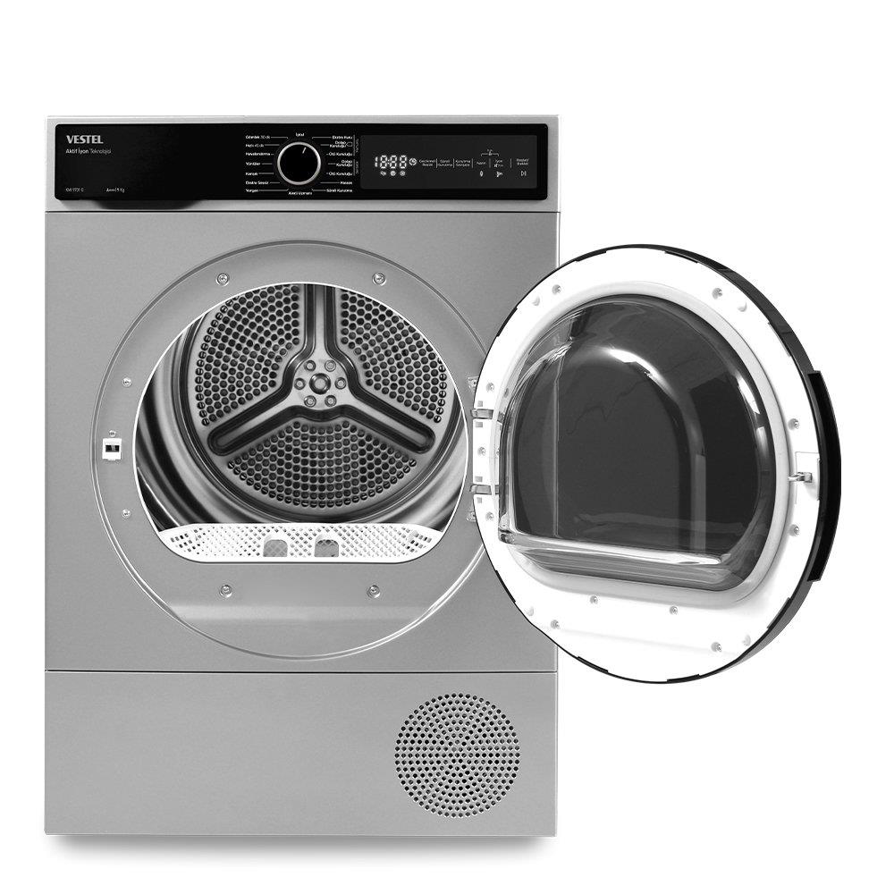 Vestel KMI 9701 G 9 Kg Gri Kurutma Makinesi