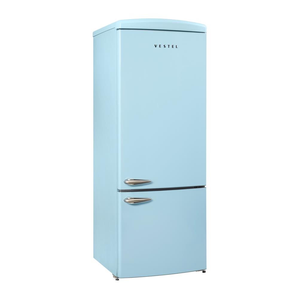 Vestel RETRO NFK52111 Düş Mavisi 471 Lt No-Frost Buzdolabı