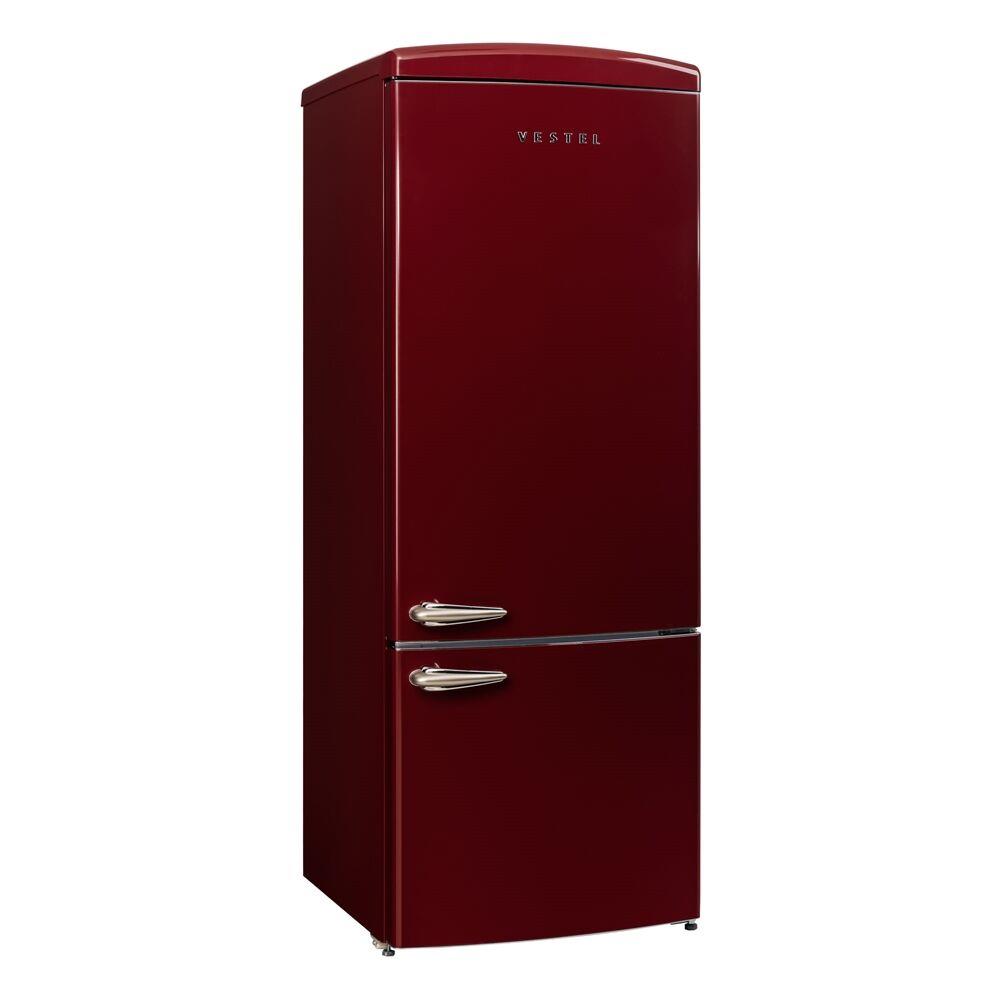 Vestel Retro NFK52211 Bordo 471 Lt No-Frost Buzdolabı