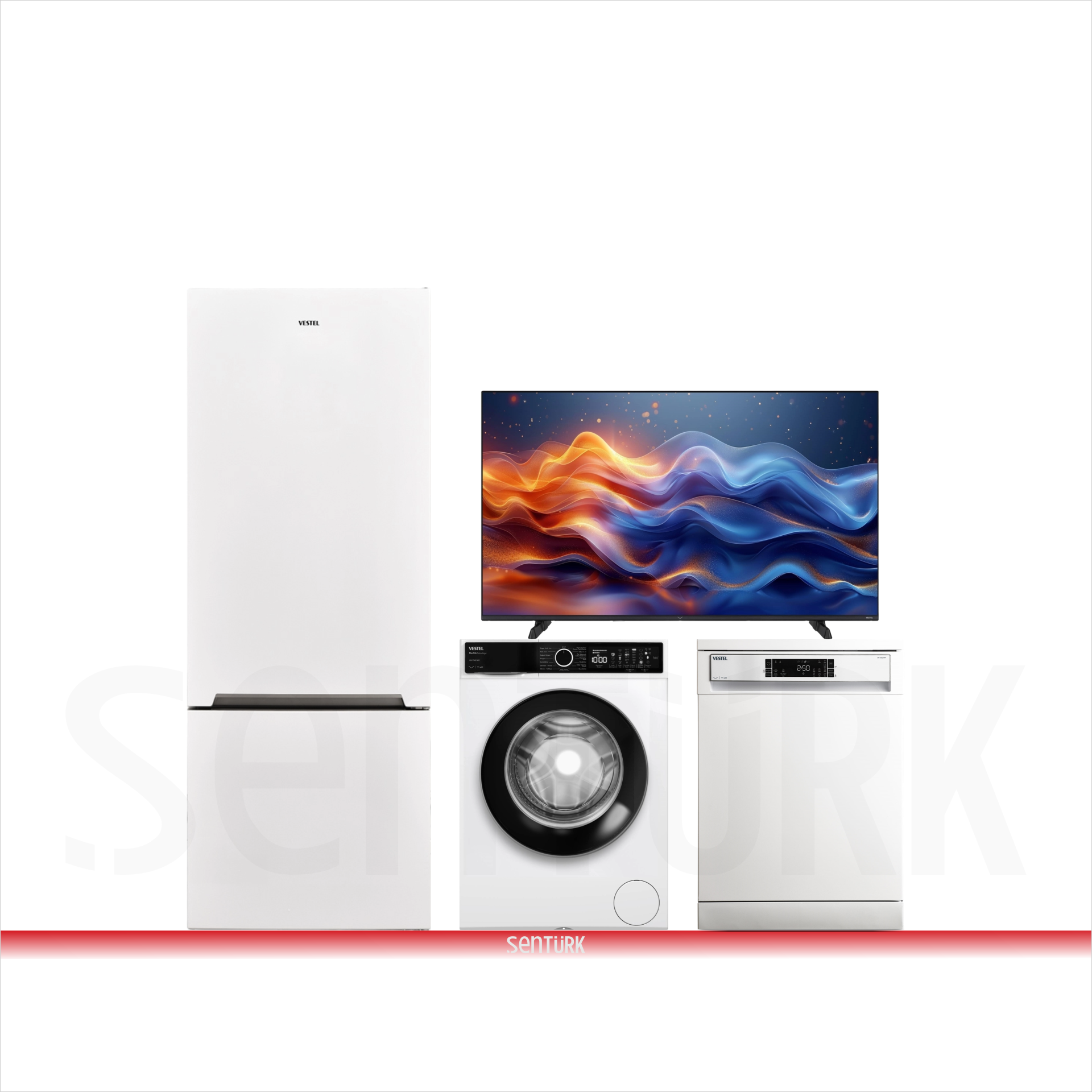 Vestel Safir Beyaz Eşya Seti Çeyiz Paketi