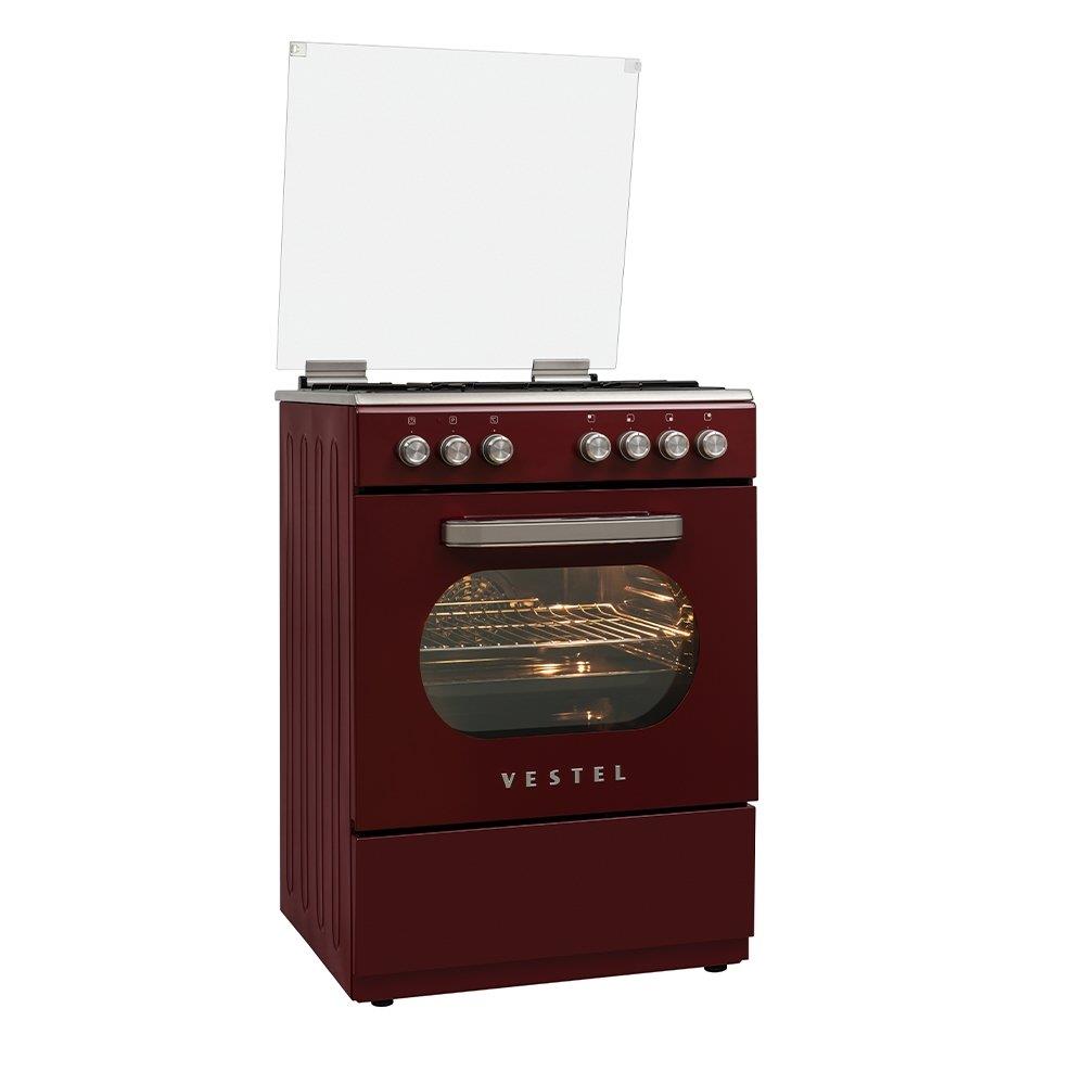 Vestel SF 8400 Retro Bordo Solo Fırın